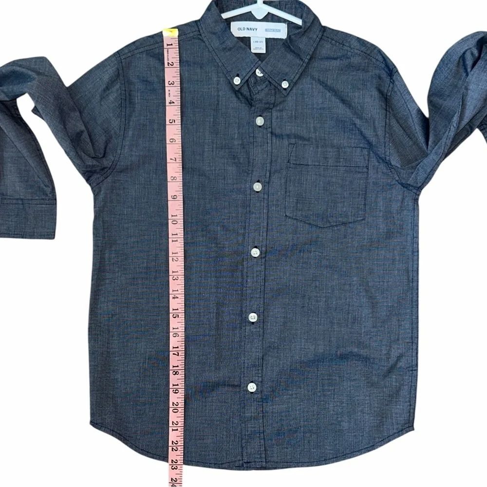 Old Navy Boys’ Blue Button Down Shirt 10/12